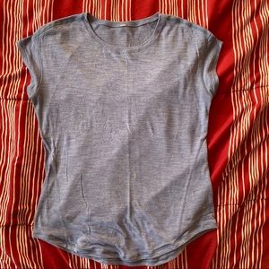 lululemon light blue tee
